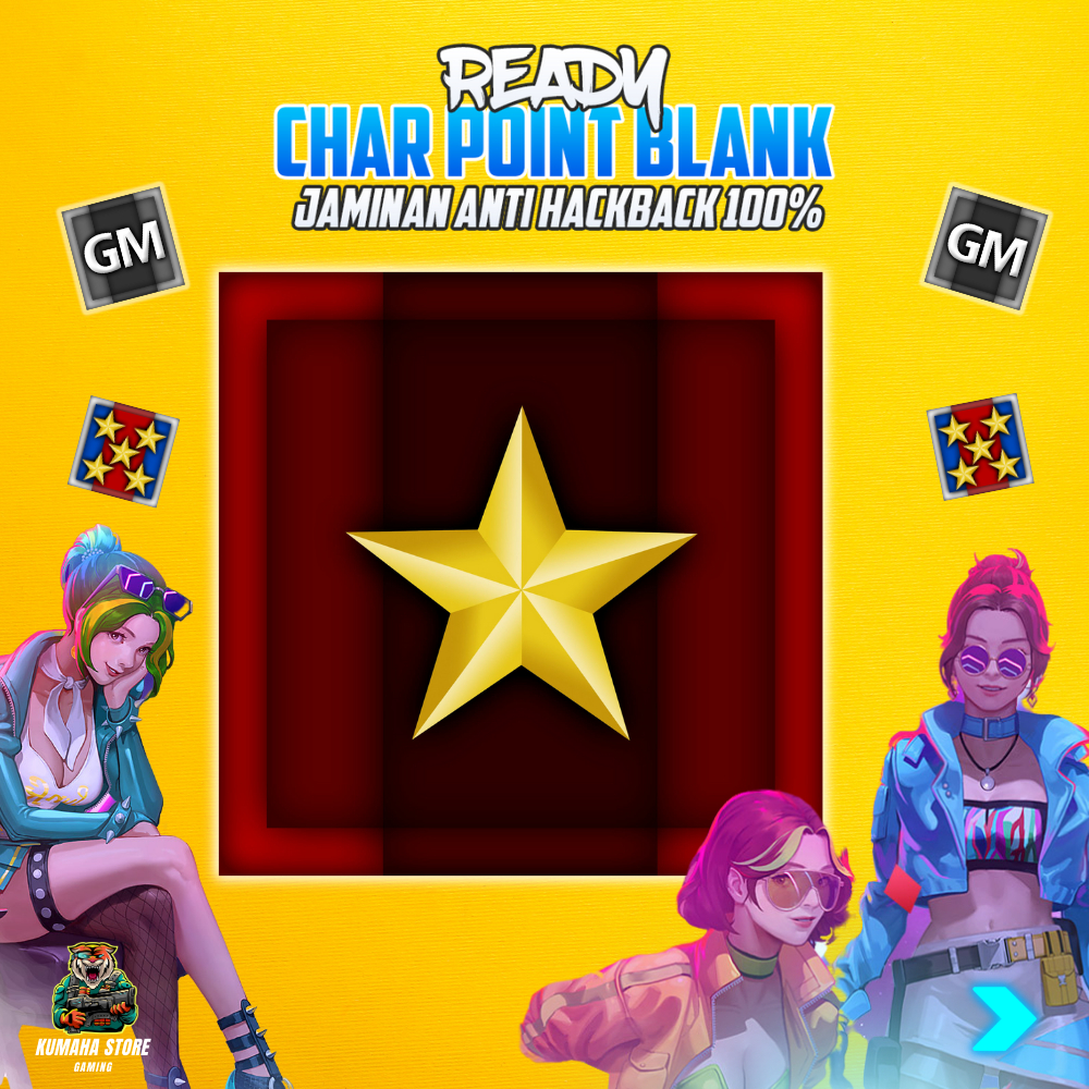 CHAR POINTBLANK / CHAR PB BINTANG 1 FULL TITLE | CHAR POINT BLANK | DATA POLOS FULL EVENTORY | POINT