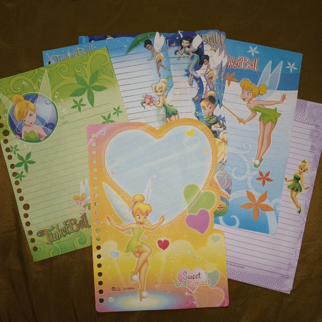 

[ MINIMAL ORDER 5 LEMBAR ] ISI BINDER NON HARVEST LOOSE LEAF A5 LANGKA JADUL 20 RING RARE REFILL TINKERBELL KARTUN TINKER BELL CHARACTER ADINATA BEST DESIGN DISNEY
