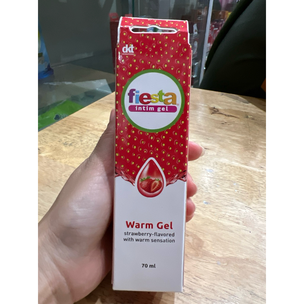 Fiesta Strawberry Warm Gel 70ml