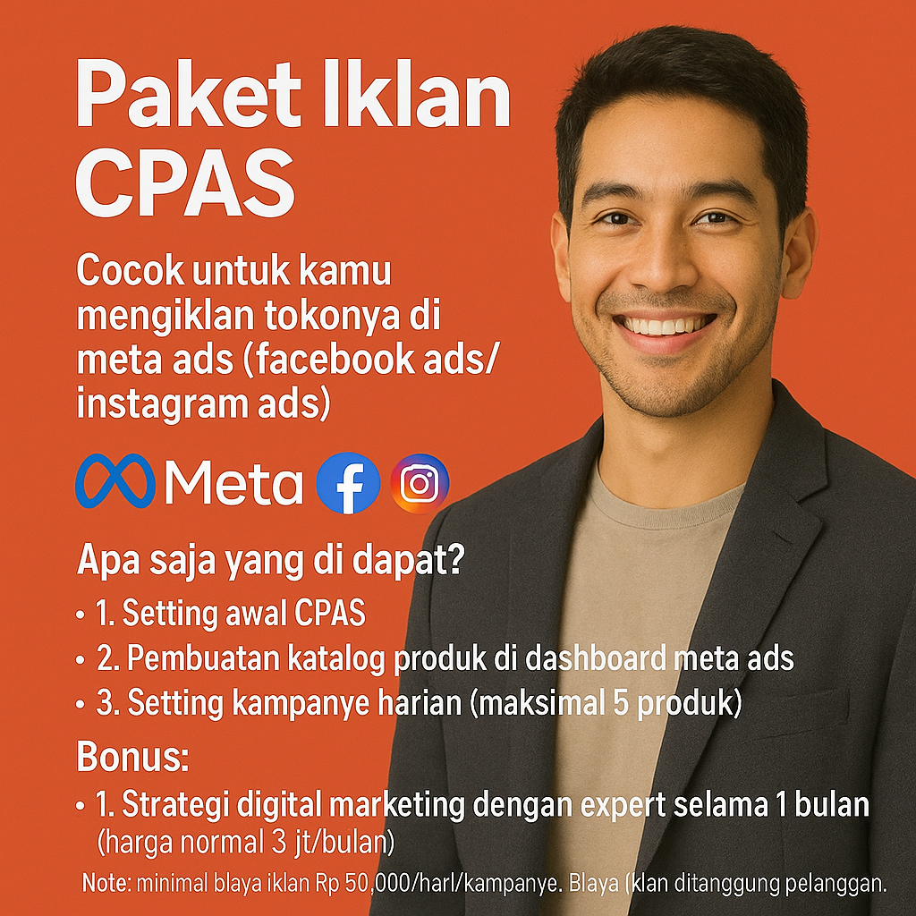 Jasa Iklan Iklan Shopee CPAS Ads Profesional