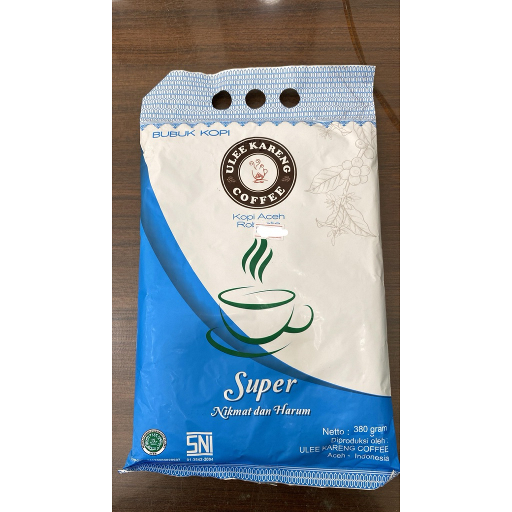 

Kopi Ulee Kareng Khas Aceh 380gr