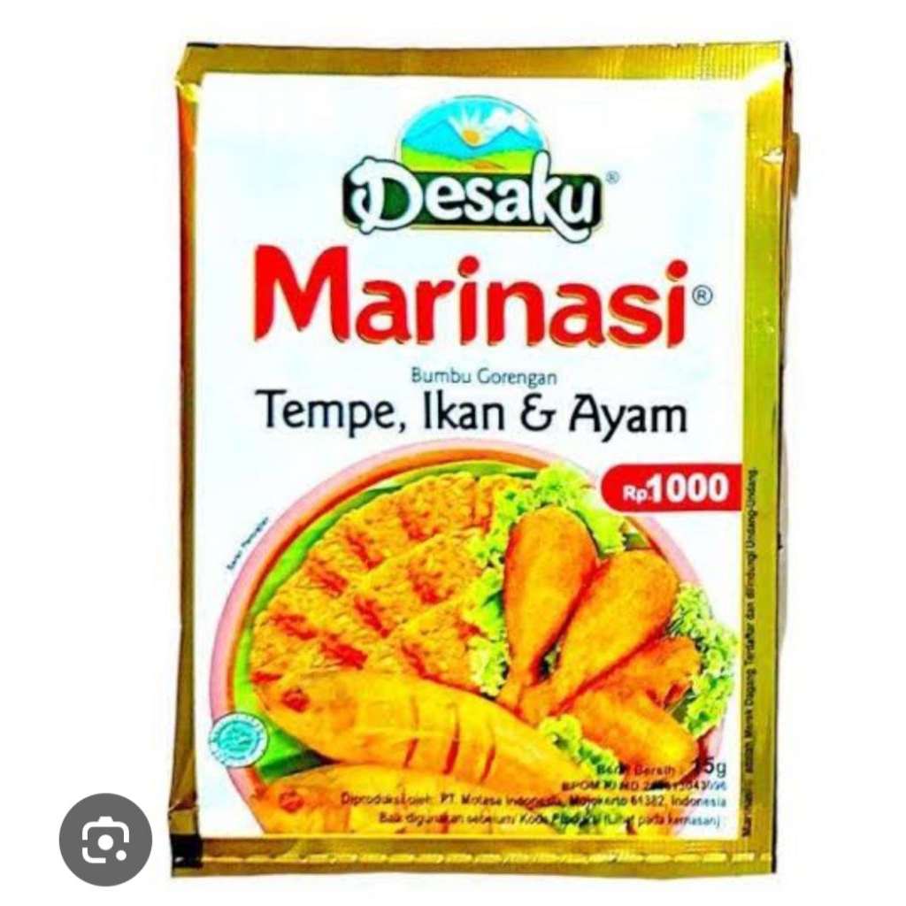 

Bumbu marinasi 1 sacset