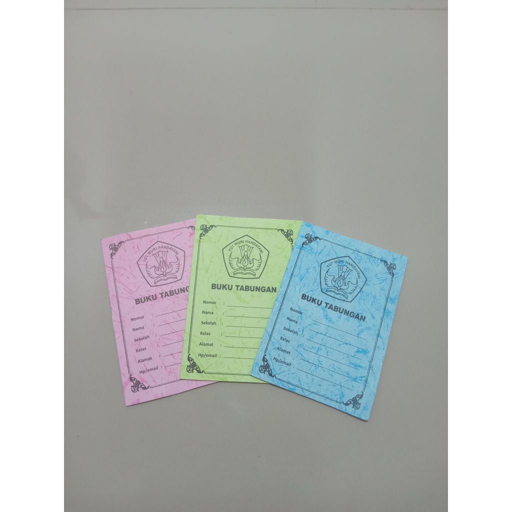 

buku tabungan sekolah anak murah