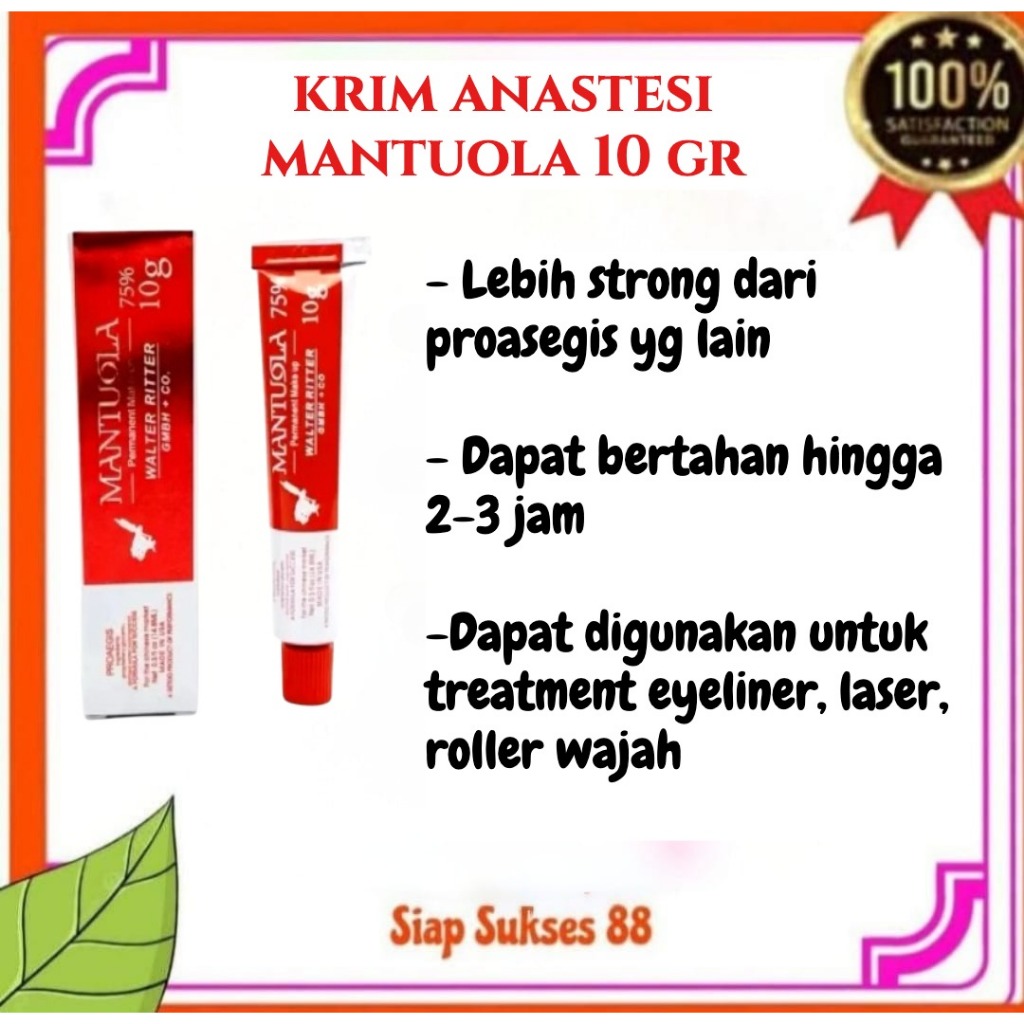ANASTESI CREAM PREMIUM PINK BOOSTER NEW PROASEGIS MANTUOLA 75% KRIM NUMB SULAM BIBIR DERMAPEN