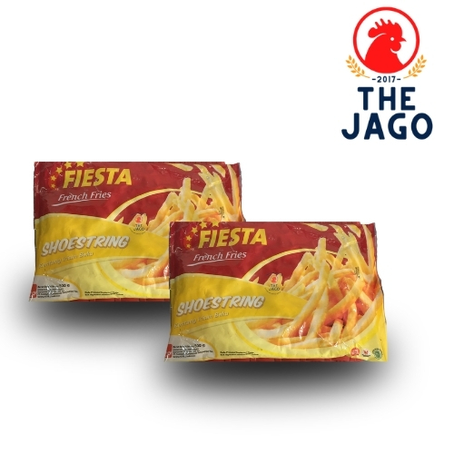 

Fiesta Kentang French Fries Shoestring 500gr - Kentang Goreng Renyah Siap Masa