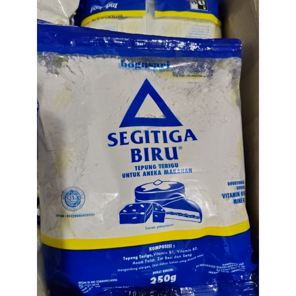 

Tepung Terigu Segitiga Biru Ekonomi 250gr