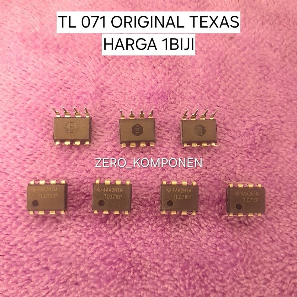 IC TL 071 TL071 ORIGINAL TEXAS 1PCS