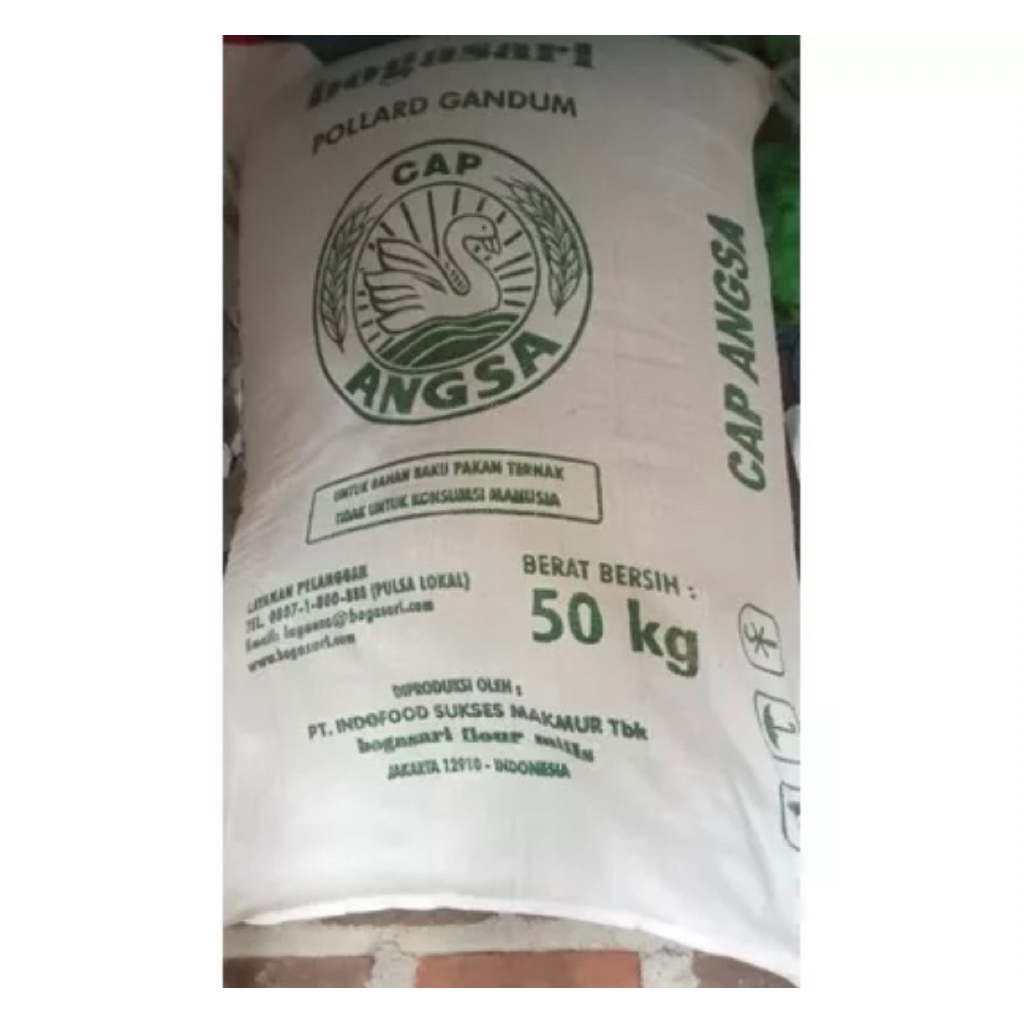 

Pollard cap Angsa 1 KG