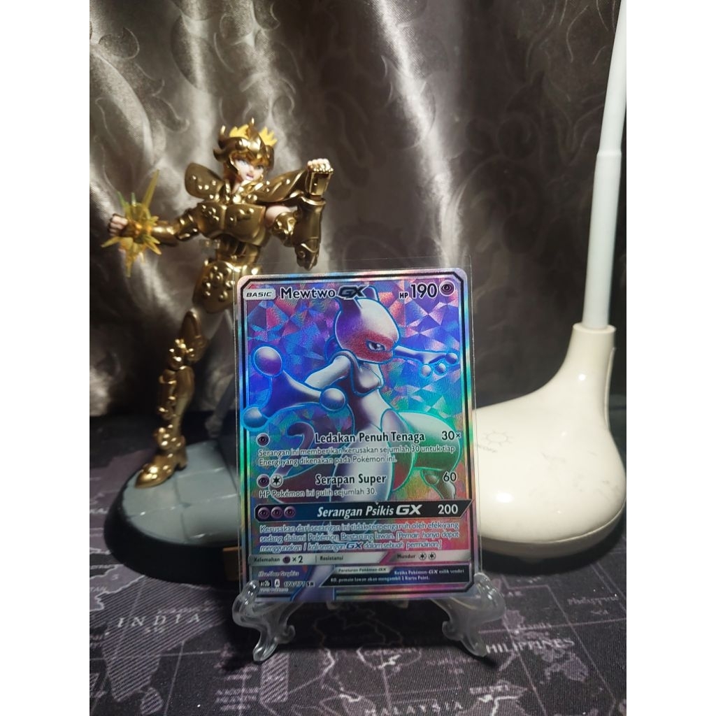 Mewtwo GX SR Pokemon TCG Indonesia