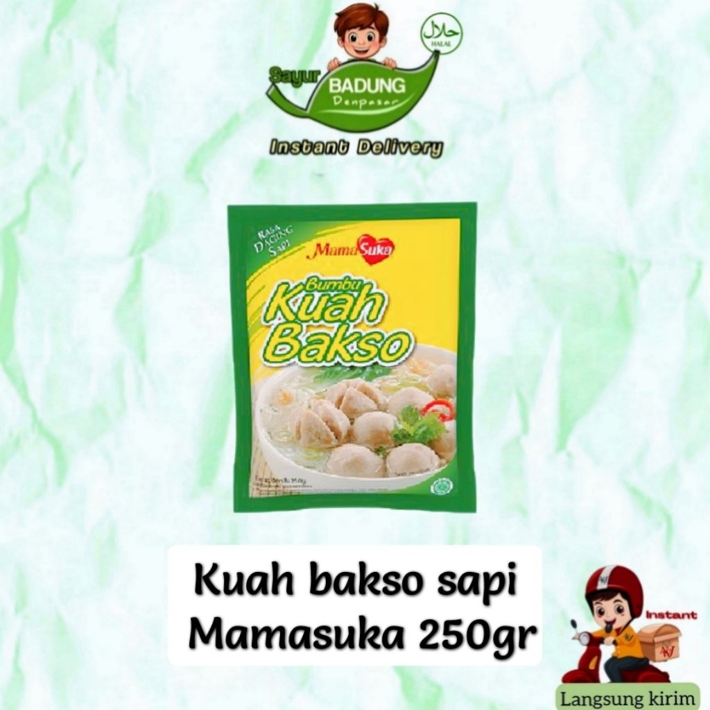 

Bumbu Kuah bakso sapi 250gr Mamasuka _ Badung