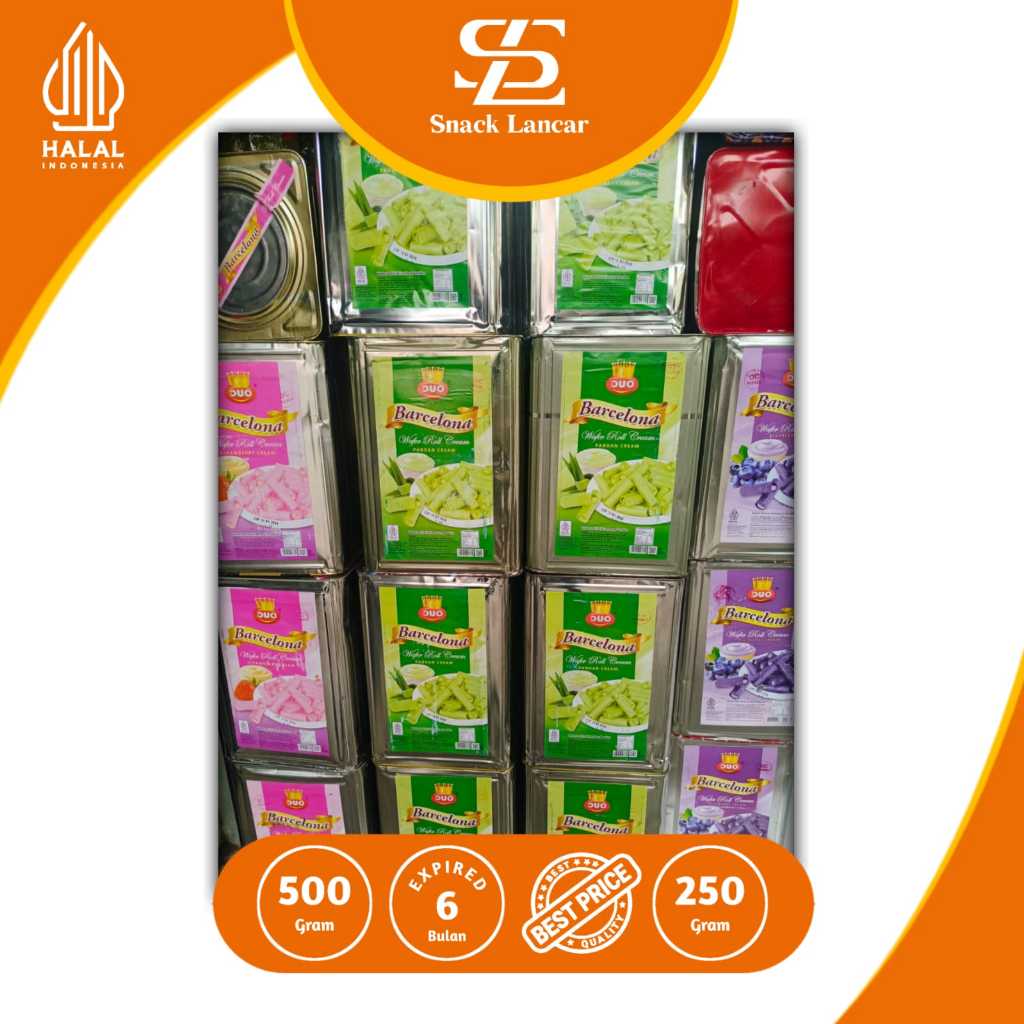 

Astor wafer Barcelona cemilan snack manis gak bosenin