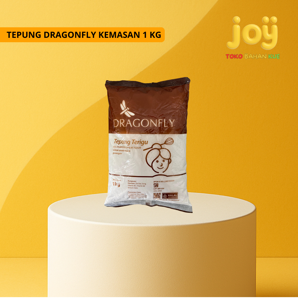Tepung Terigu Serbaguna DRAGONFLY / Tepung Terigu Dragonfly 1kg