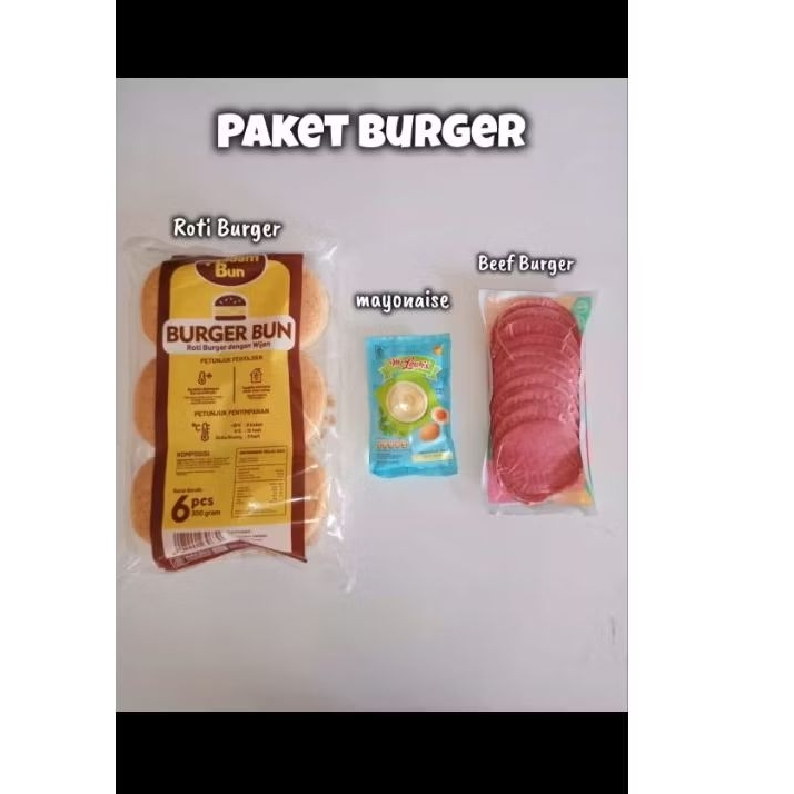 

PAKET BURGER KOMPLIT MURAH&HEMAT