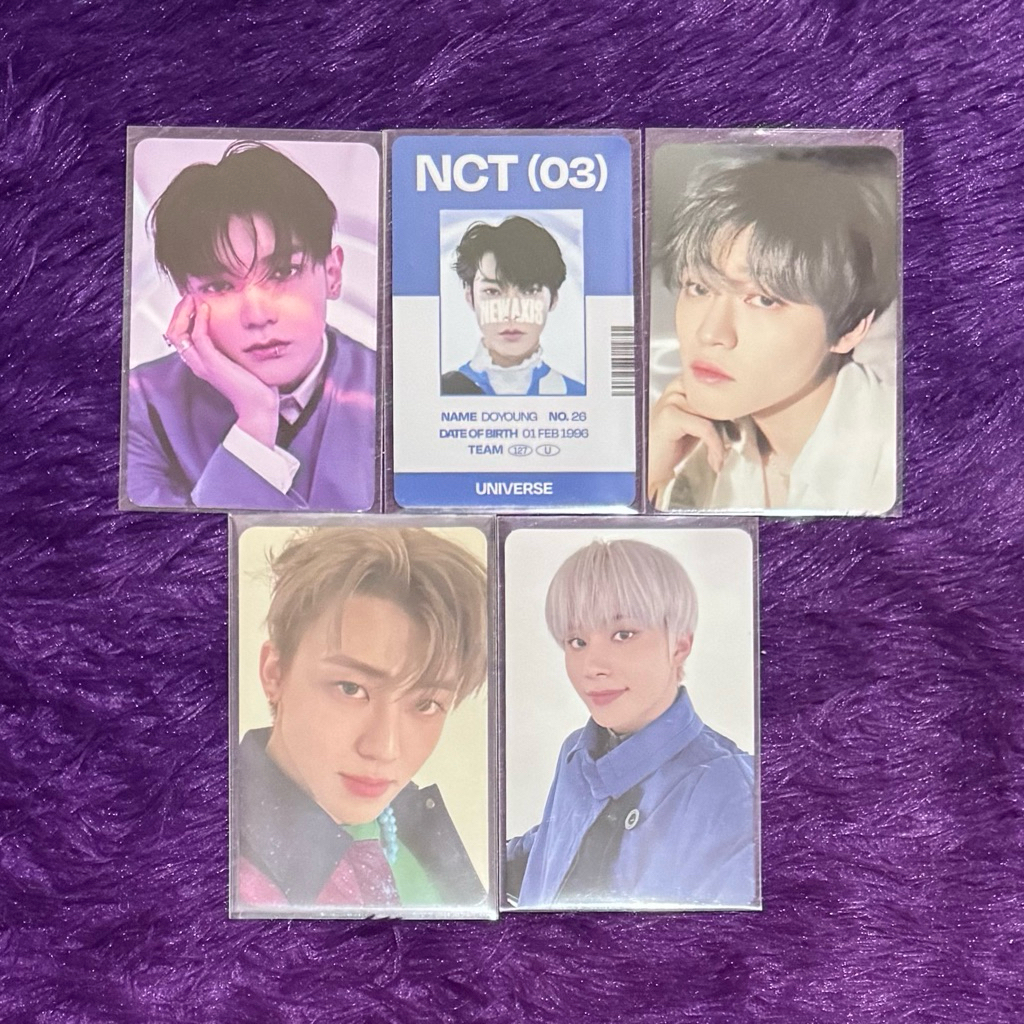 WTS PC PHOTOCARD NCT 127 DREAM JAEMIN YOUNG STAR CHENLE TC IN A DREAM JUNGWOO PB UNIVERSE TAEYONG CO