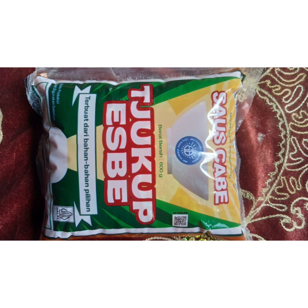 

Sambal Saos Extra Pedas Cabe Cabai Tjukup ESBE