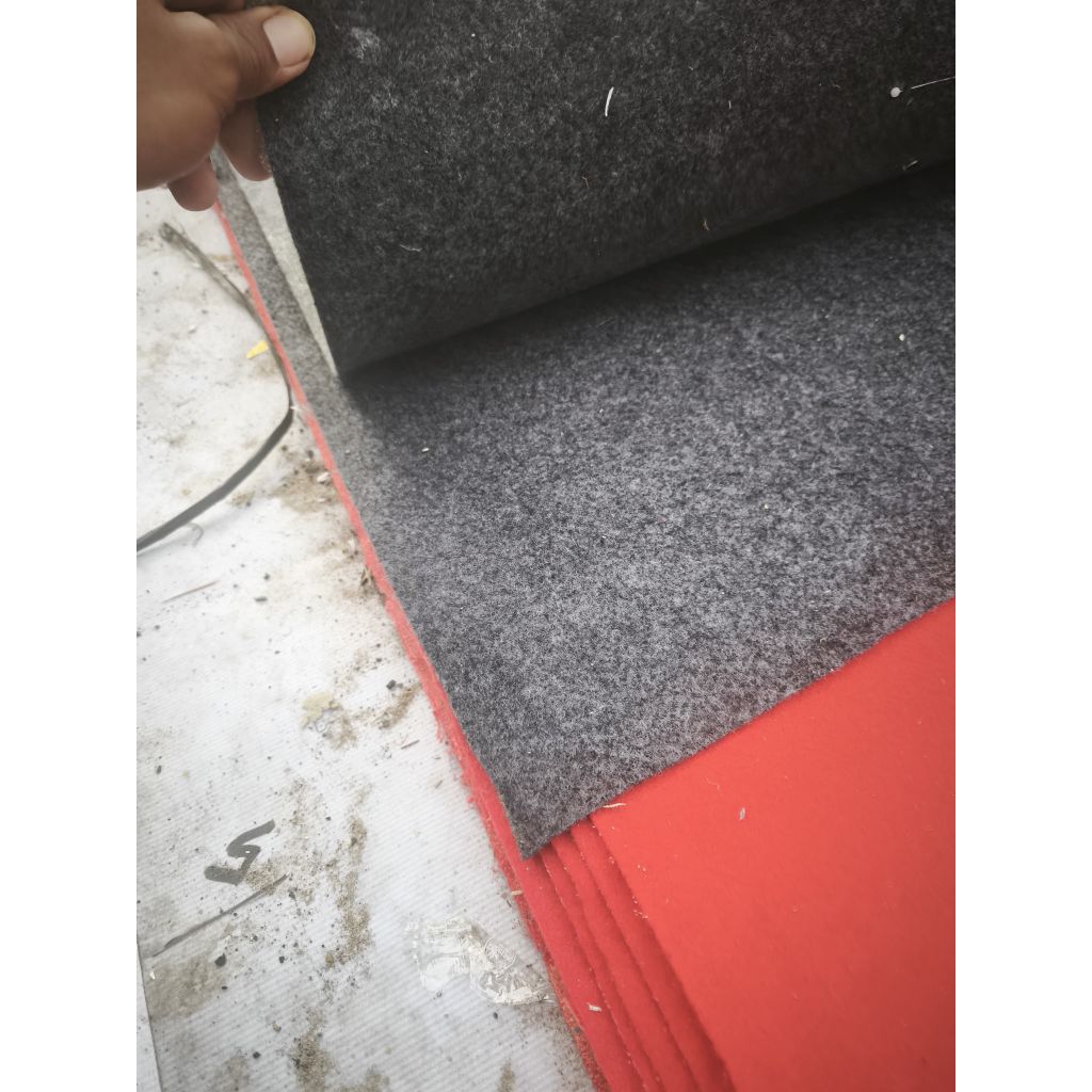 karpet dekorasi atau karpet bludru