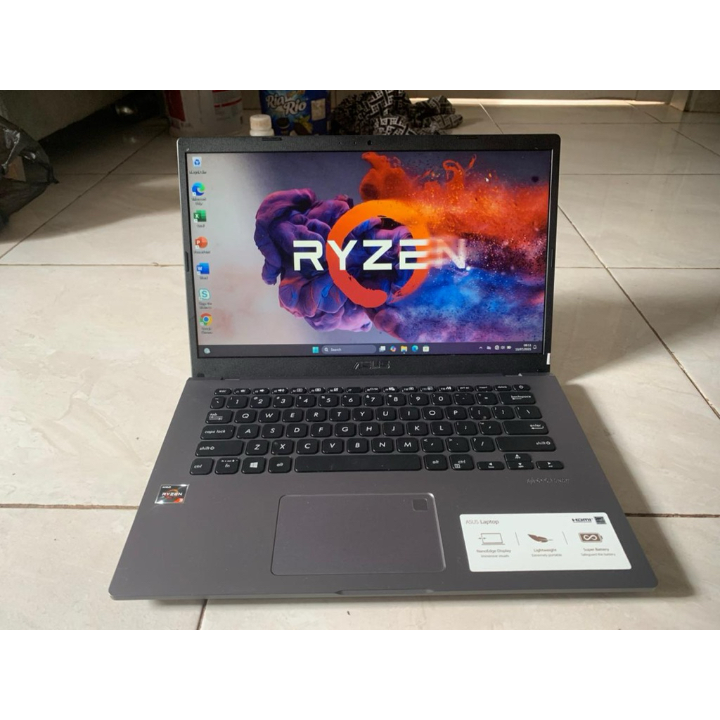asus m409da amd ryzen 3-3200u ram 4 ssd 512