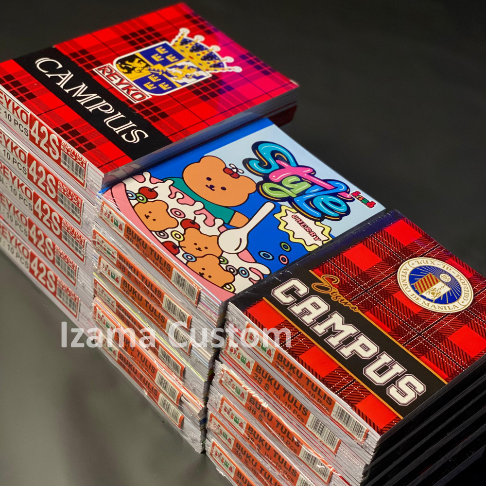 

Buku Tulis Campus 10 Buku Isi 42 Lembar 38 Lembar