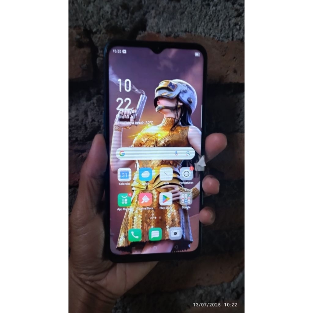 Oppo A31 6/128 Second Minus LCD Mbayang