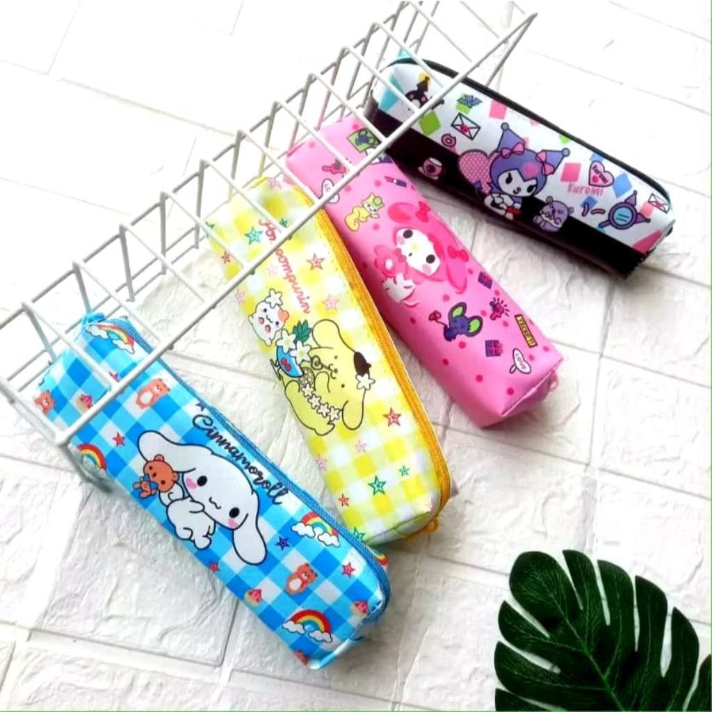 

Tepak pensil resleting tempat pensil motif lucu/Kotak pensil anak bahan kain resleting/Tepak alat tulis