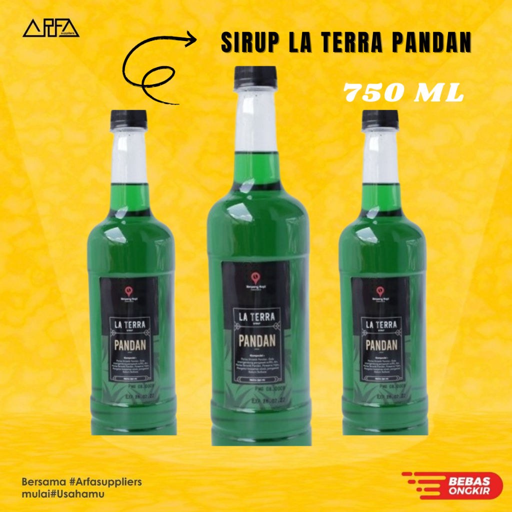 

Sirup La Terra Pandan 750 ml