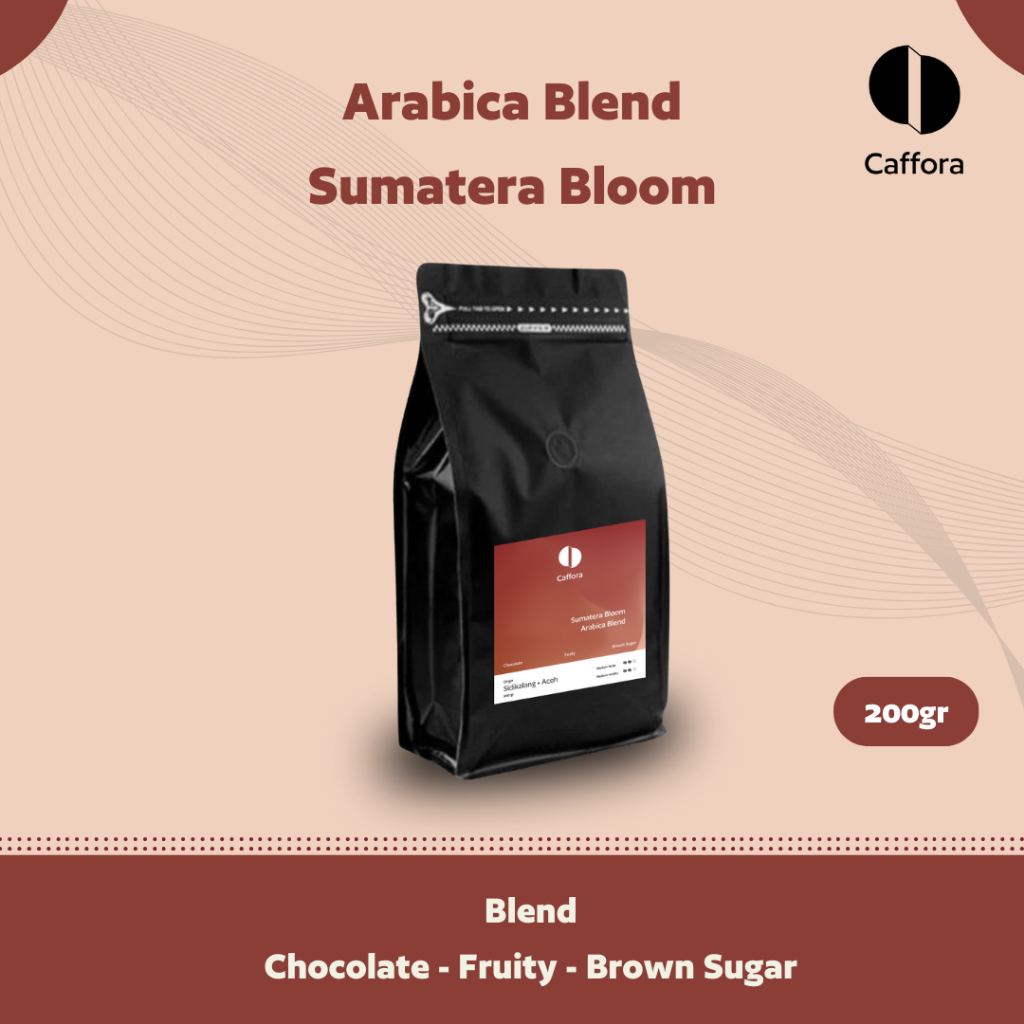 

Caffora - Kopi Arabika Arabica Coffee Sumatera Bloom - Blend
