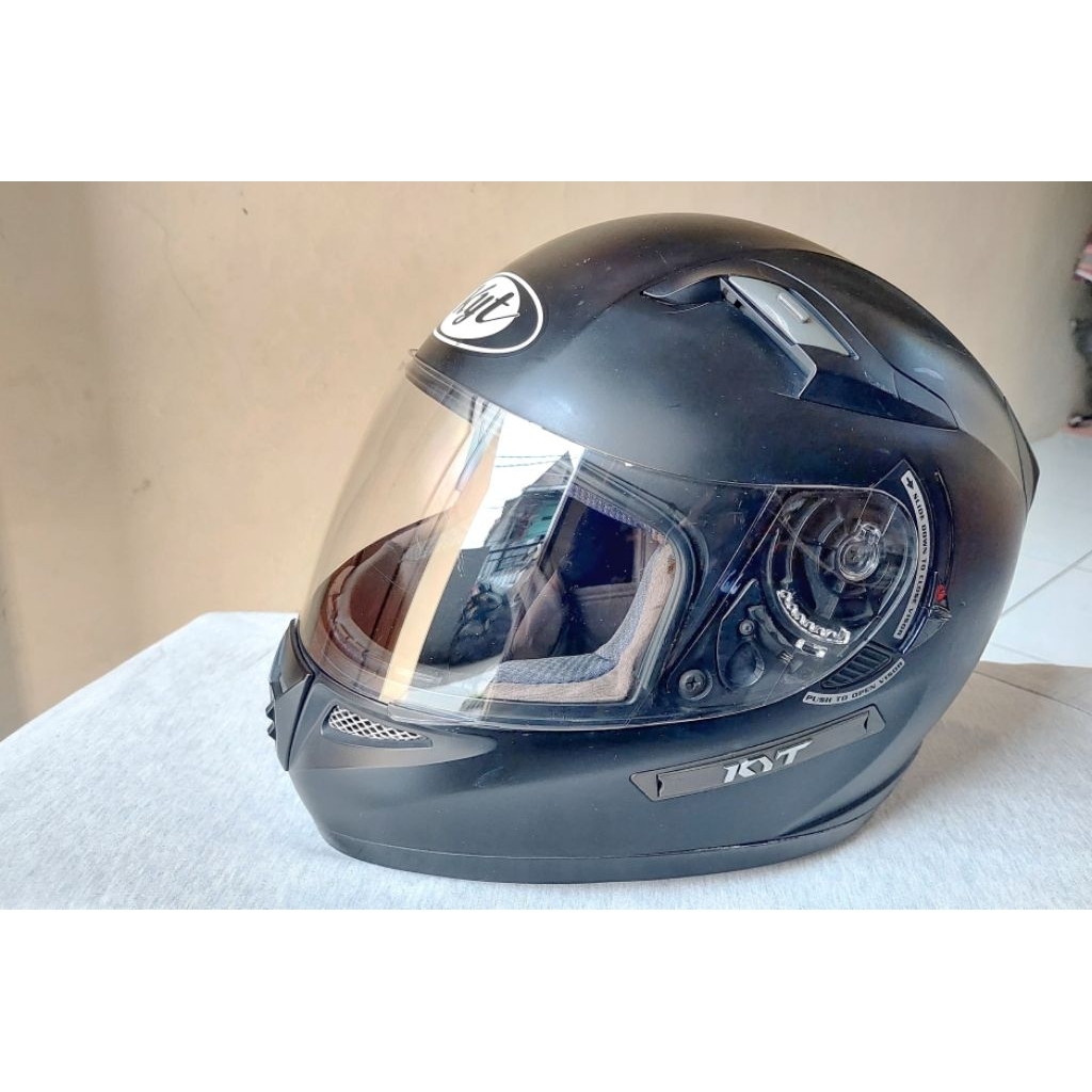 KYT K2R BLACK DOFF SIZE L