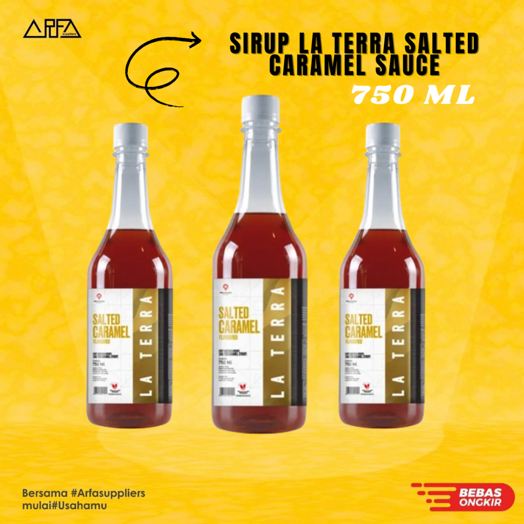 

Sirup La Terra Salted Caramel 750 ml