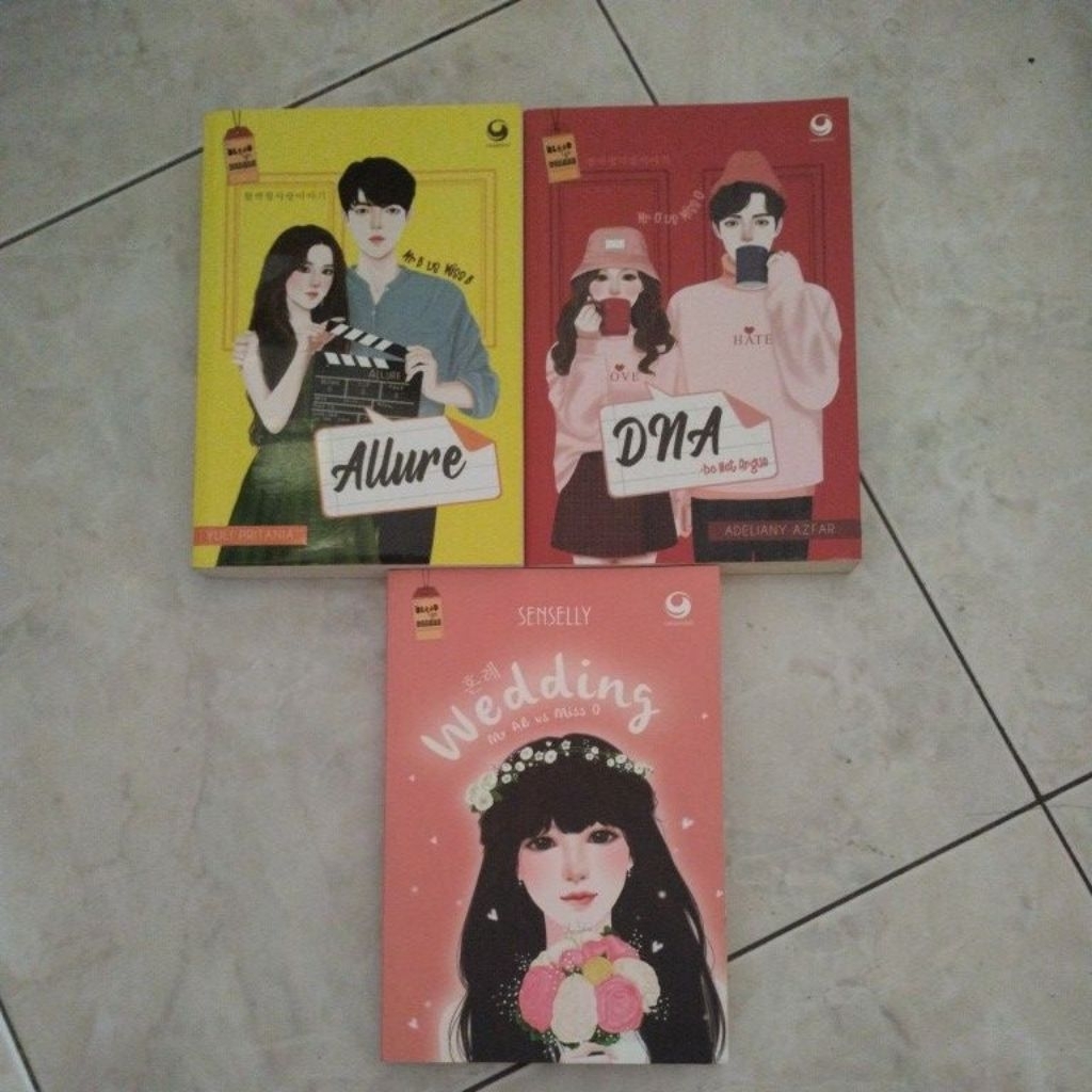 Preloved Novel Blood Type Series