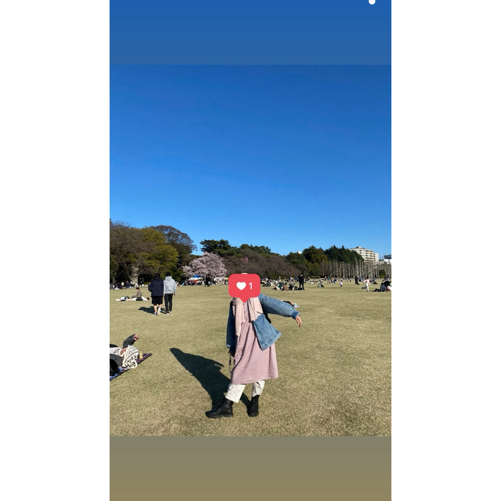 Preloved Dress vintage kotak-kotak Jepang Korea