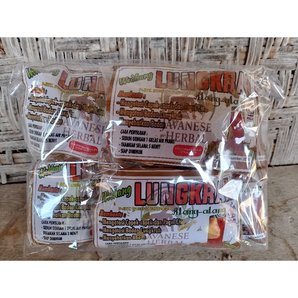 

WEDANG HERBAL LUNGKRAH ALANG-ALANG - JAVANESE HERBAL