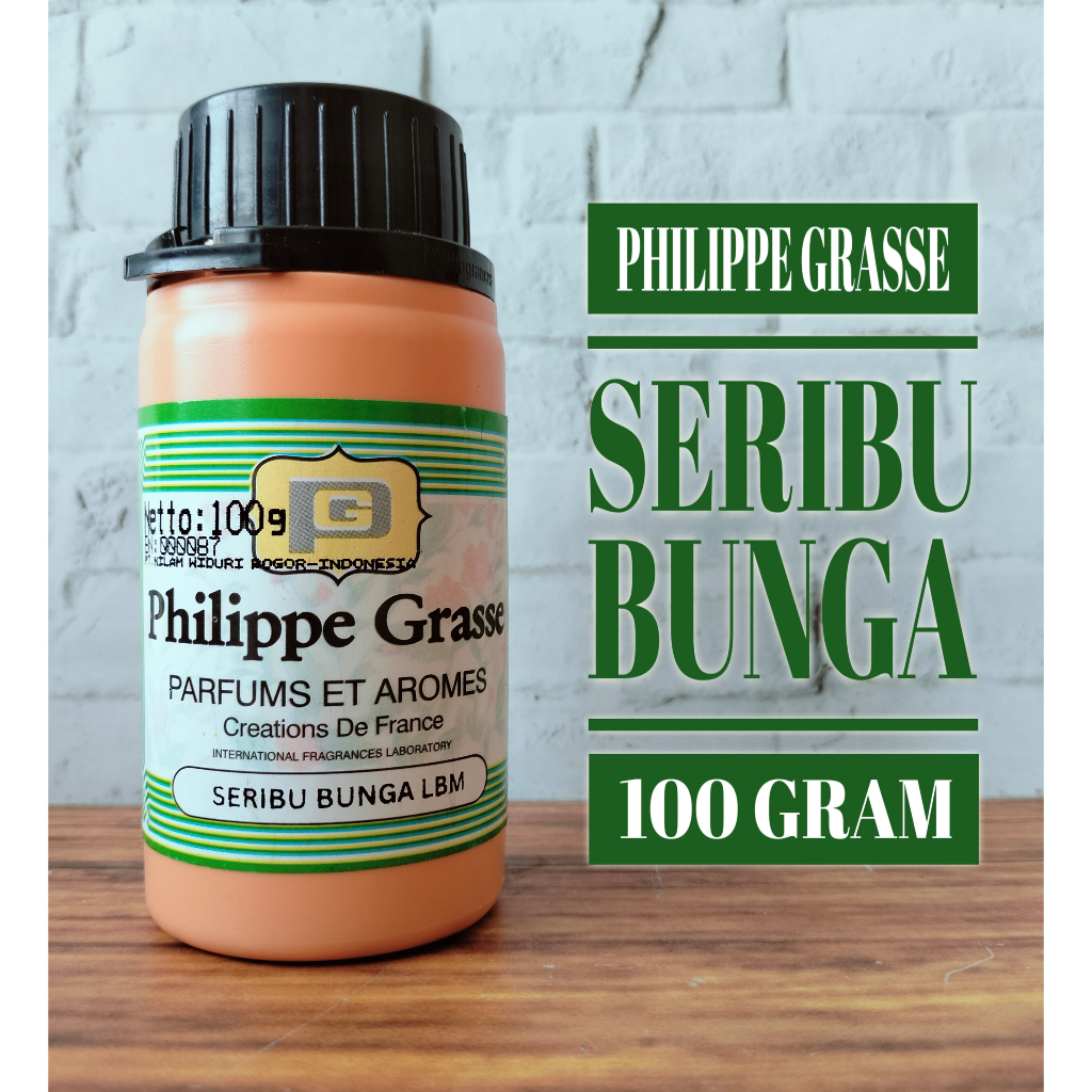 SERIBU BUNGA LBM BY PHILIPPE GRASSE KEMASAN SEGEL 100 GRAM SEARAH SERIBU BUNGA (ORIGINAL)
