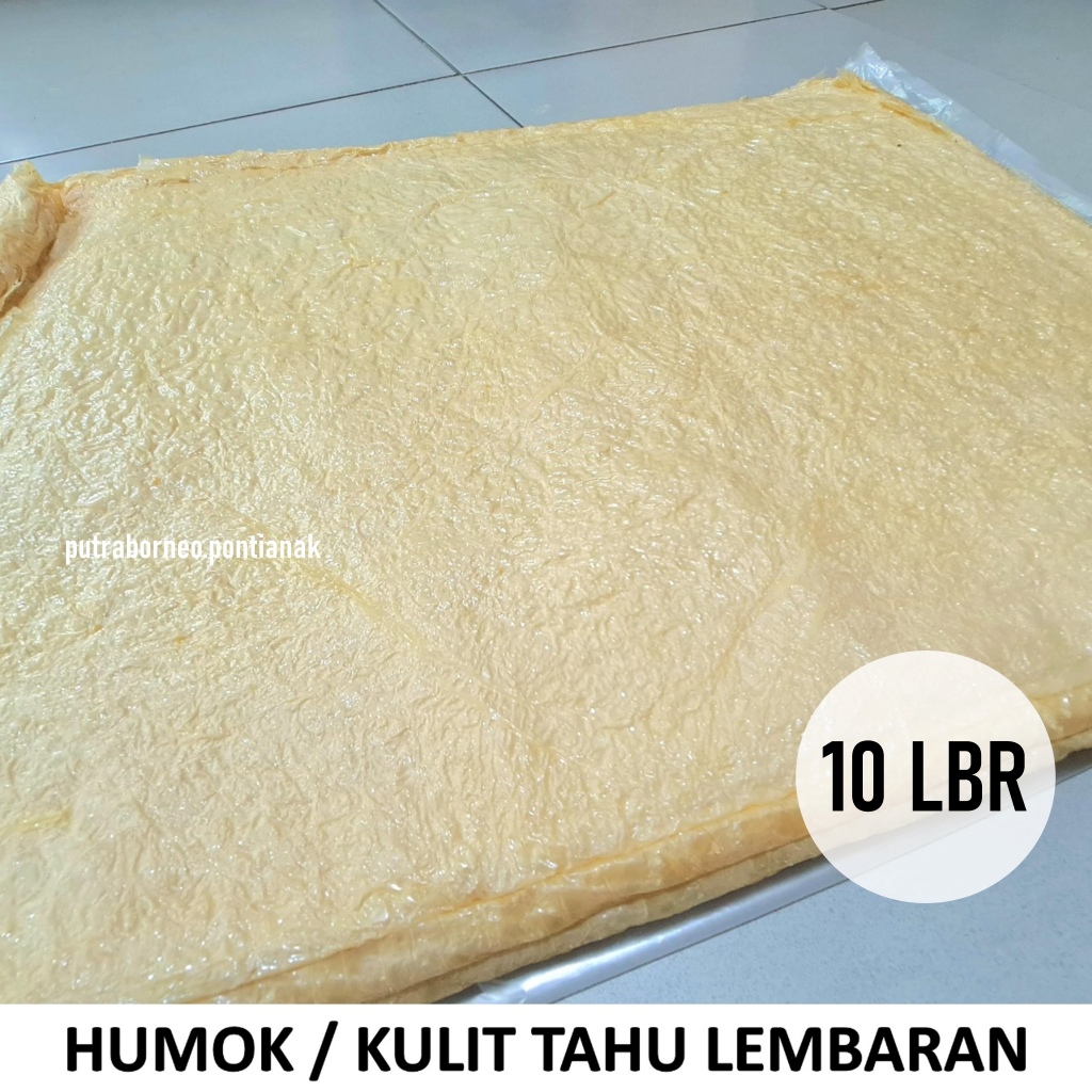 

Kulit Tahu Lembaran 10x10 Untuk Dimsum / Kulit Kembang Tahu / Kulit Dimsum / Kulit Gohyong Hekeng