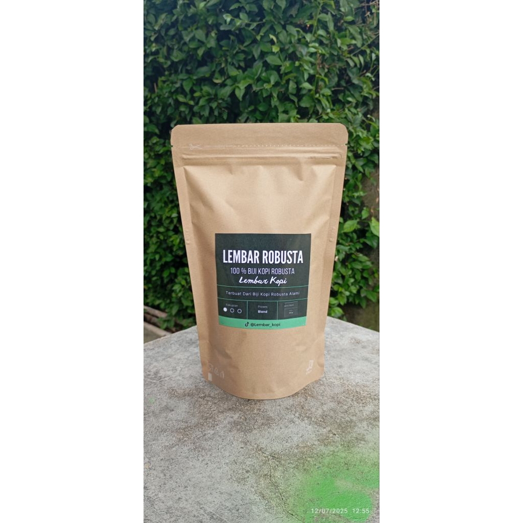 

LEMBAR KOPI ROBUSTA LAMPUNG BARAT 100% KOPI MURNI 200G