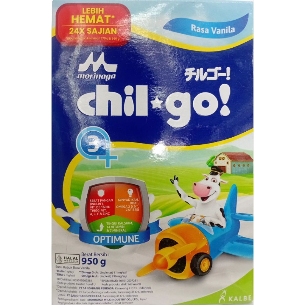 

SUSU CHIL GO 3+ VANILA 950gr