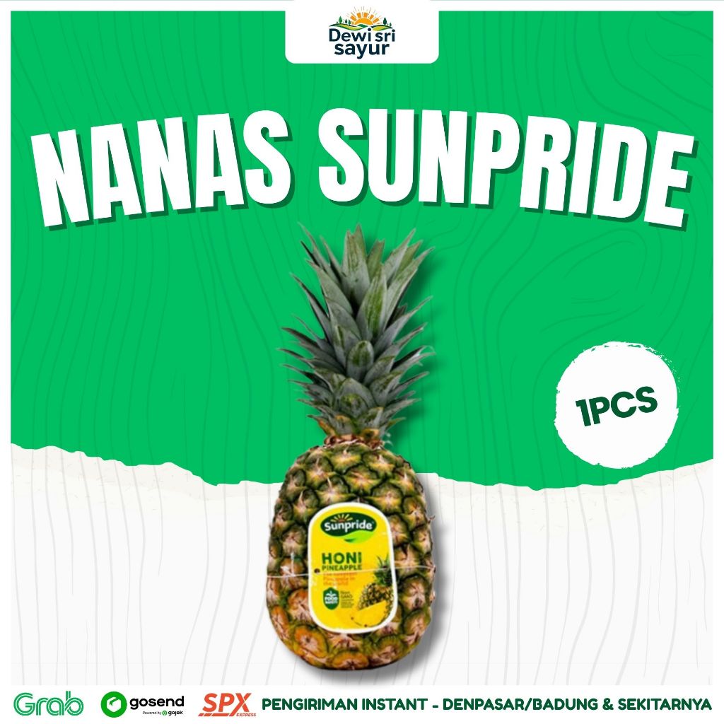 

Buah Nanas Sunpride 1Pcs – Dewi Sri Sayur