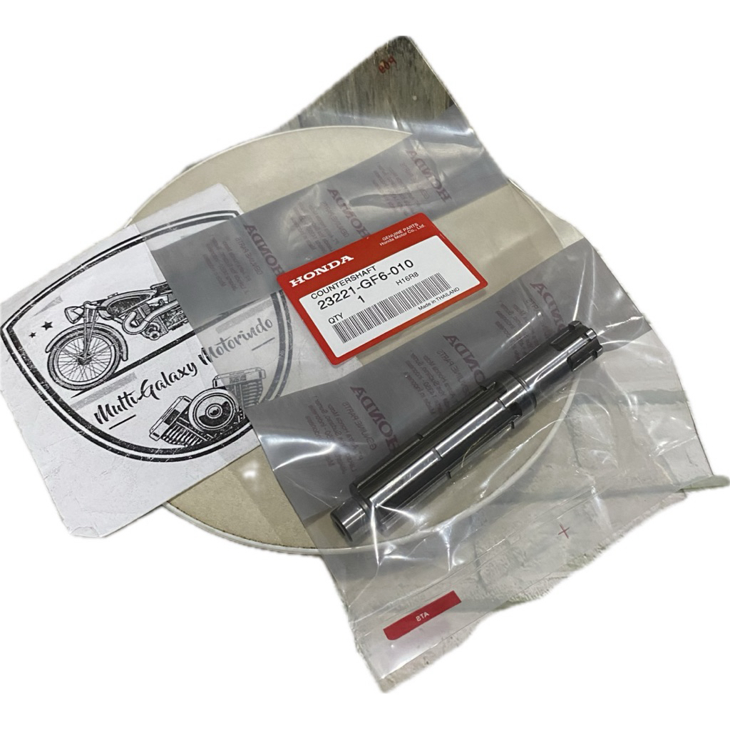 AS GEAR DEPAN - Countershaft - Front Sprocket Shaft HONDA WIN BISA COD (23221-GF6-010)