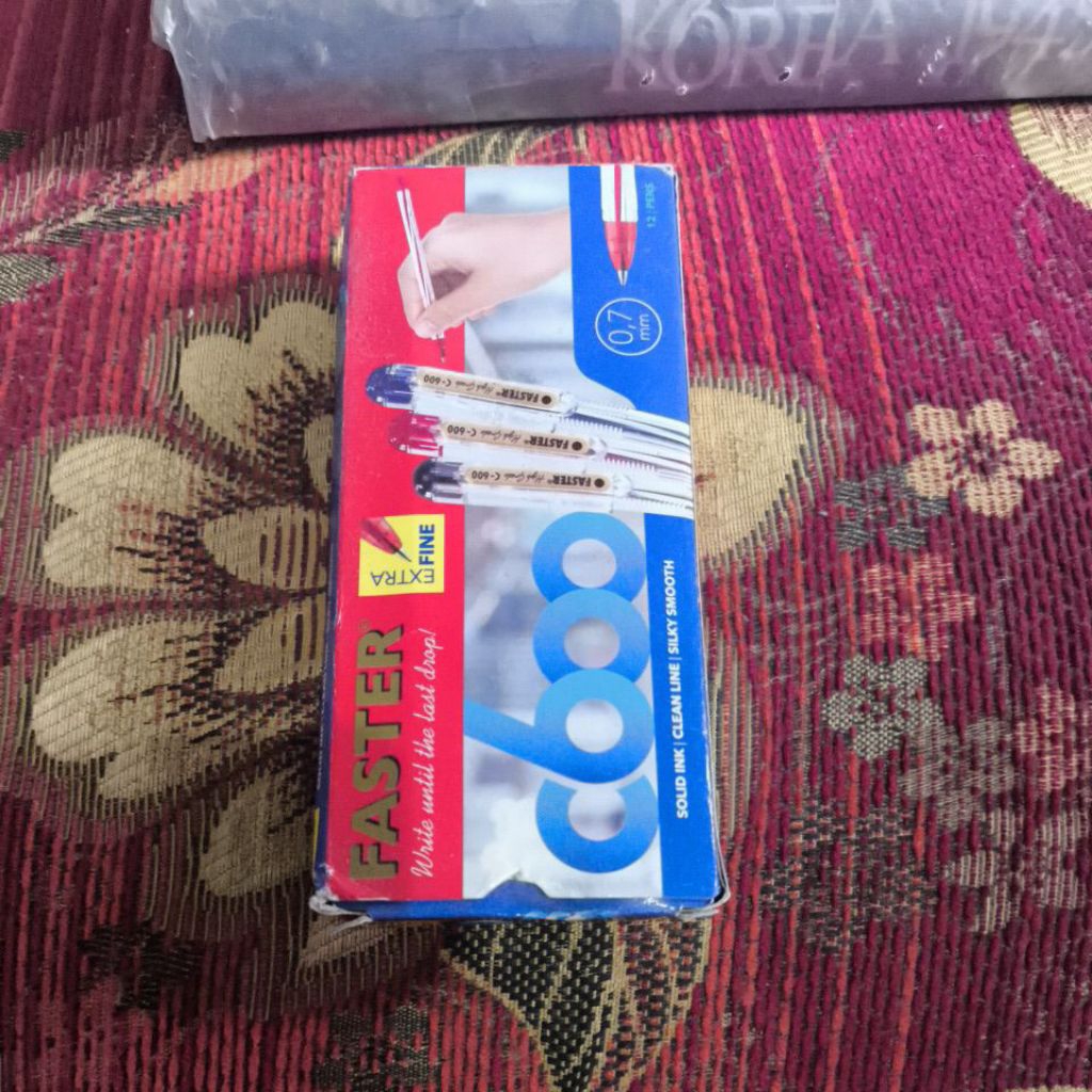 

PULPEN FASTER C600 EXTRA FINE 0.7 MM SOLID INK CLEAN LINE SILKY SMOOTH (1 PAK)