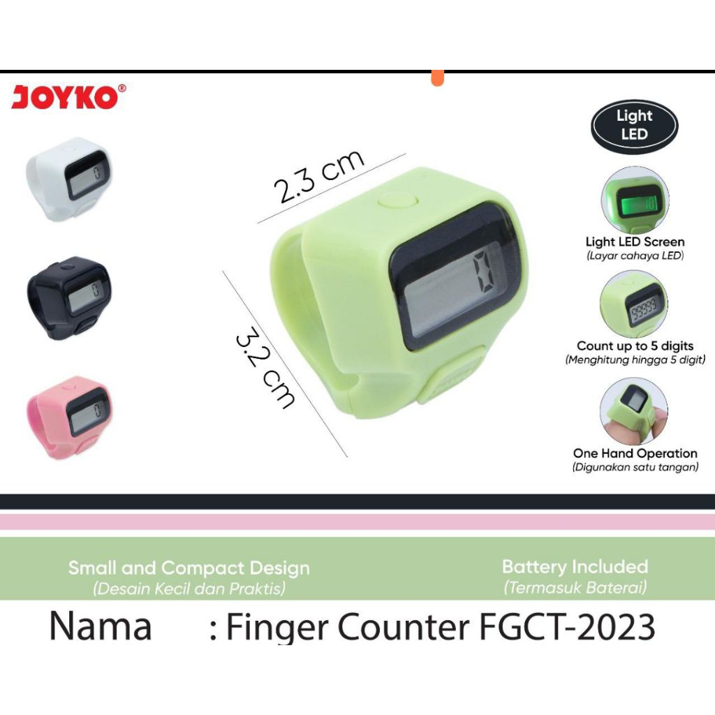

Finger Counter Joyko FGCT-2023 (1pcs)