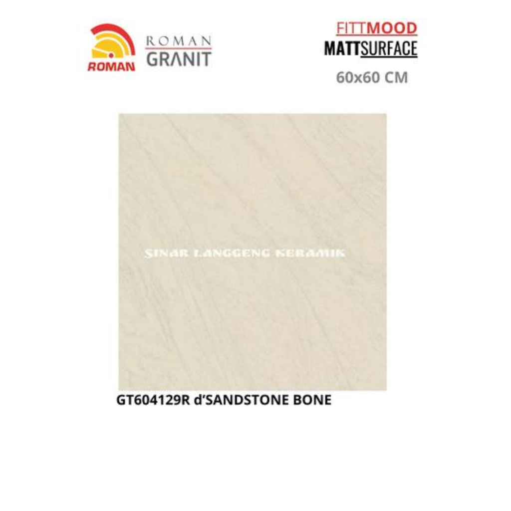 ROMAN GRANITE d'SANDSTONE BONE GT604129R 60X60