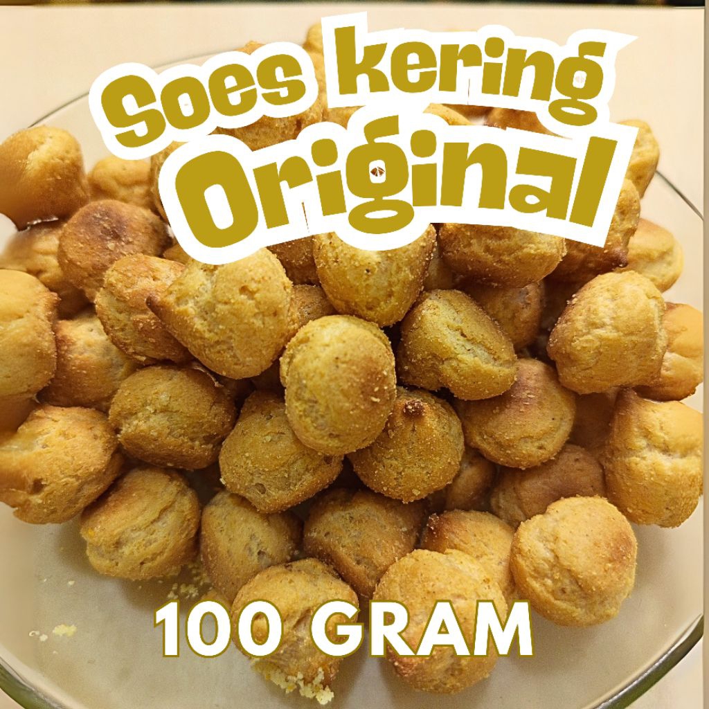 

BELI 2 GRATIS 1 (random) Soes Kering Original 100gr