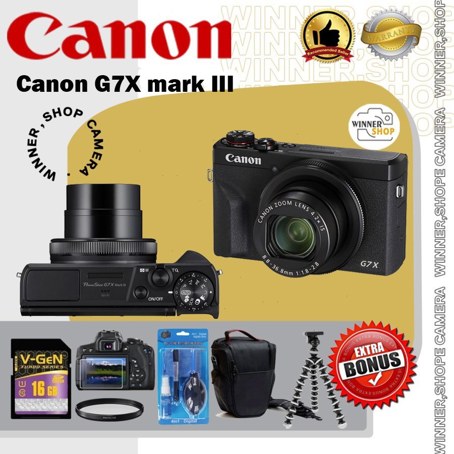 CANON POWERSHOT G7X MARK III / KAMERA CANON G7X MARK III/CANON G7X III