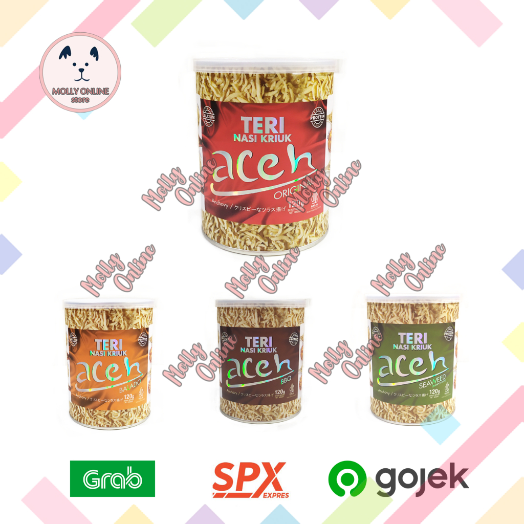 

[GOJEK ONLY] Aceh Teri Nasi Kriuk Kaleng 120 gr Chrispy Achovies