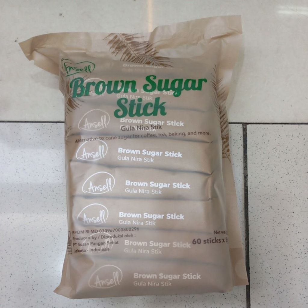 

Ansell Brown Sugar Stick 60X8g