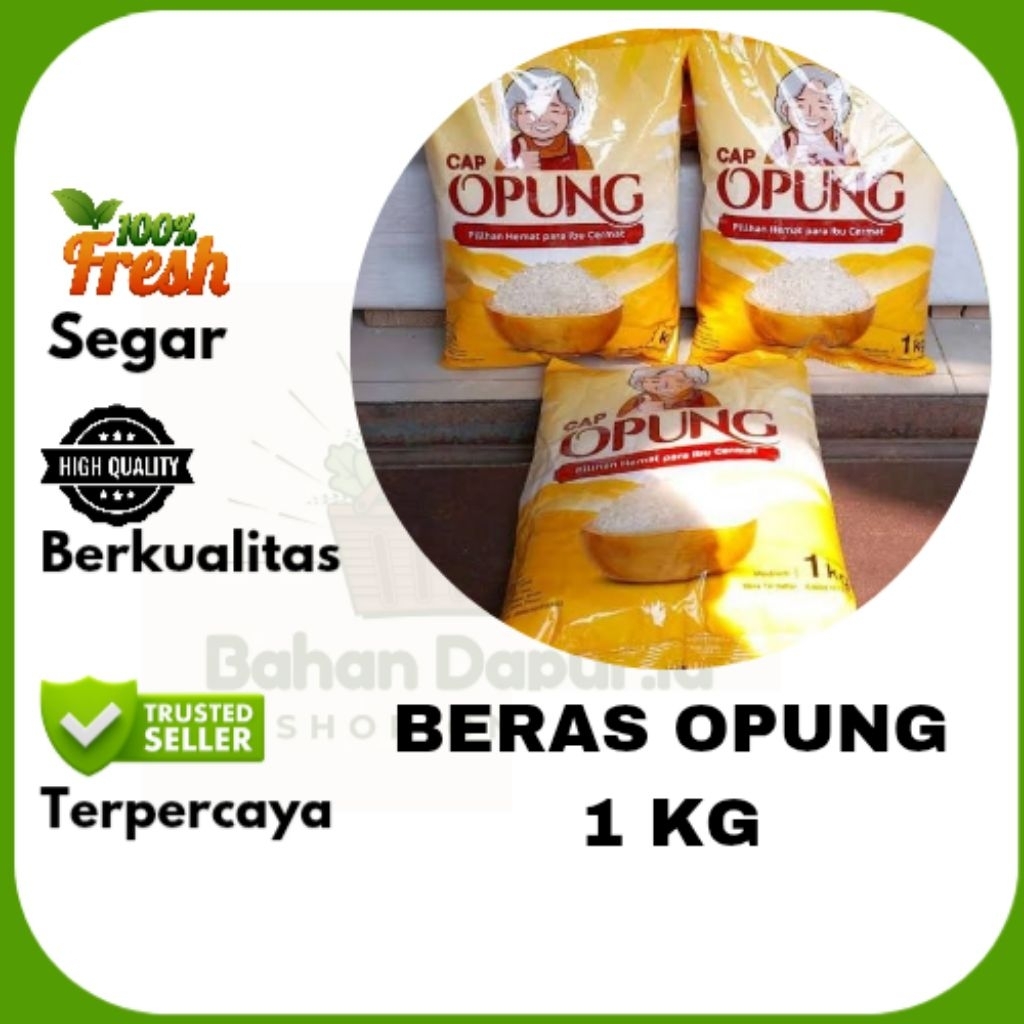 

BERAS OPUNG -- 1 KG -- Bahan Dapur .id