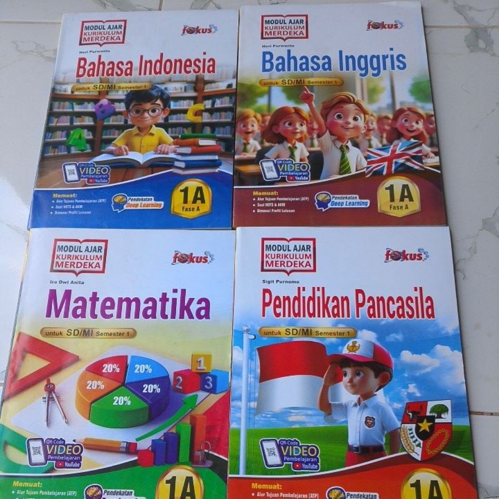 LKS fokus kelas 1 SD kurikulum merdeka