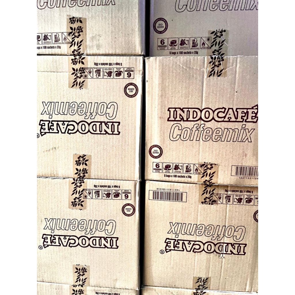 

{ COD } Indocafe Coffeemix 1 Karton ( 500 Sachet / 5 BAG )