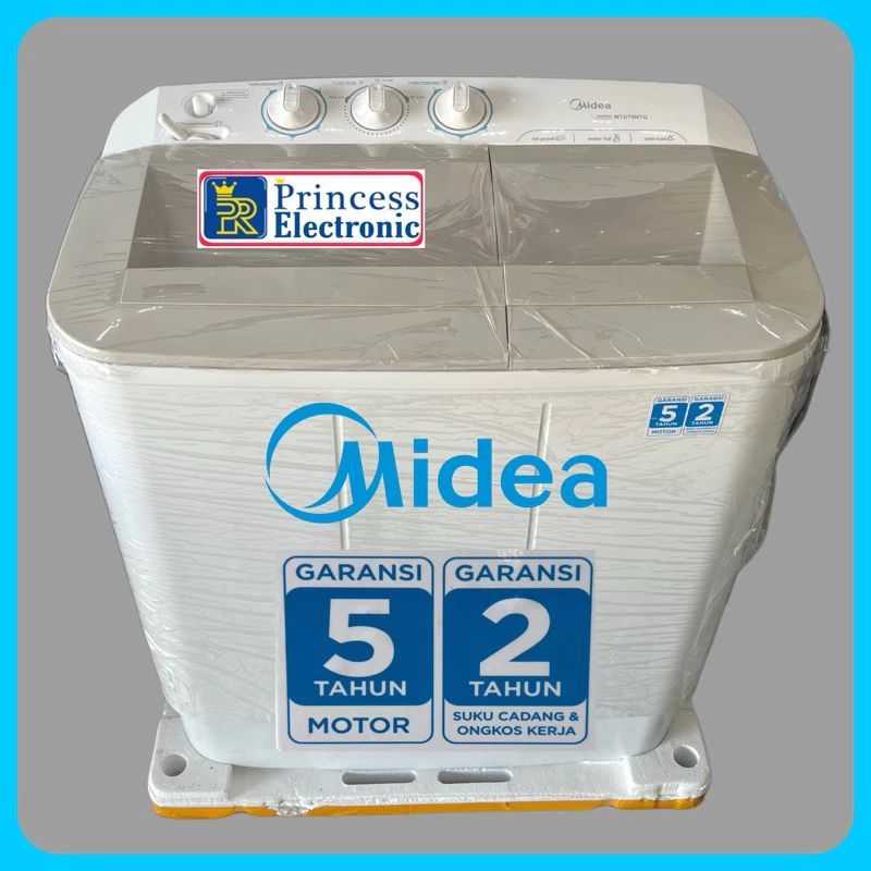 Mesin cuci Midea 2 tabung MTD79