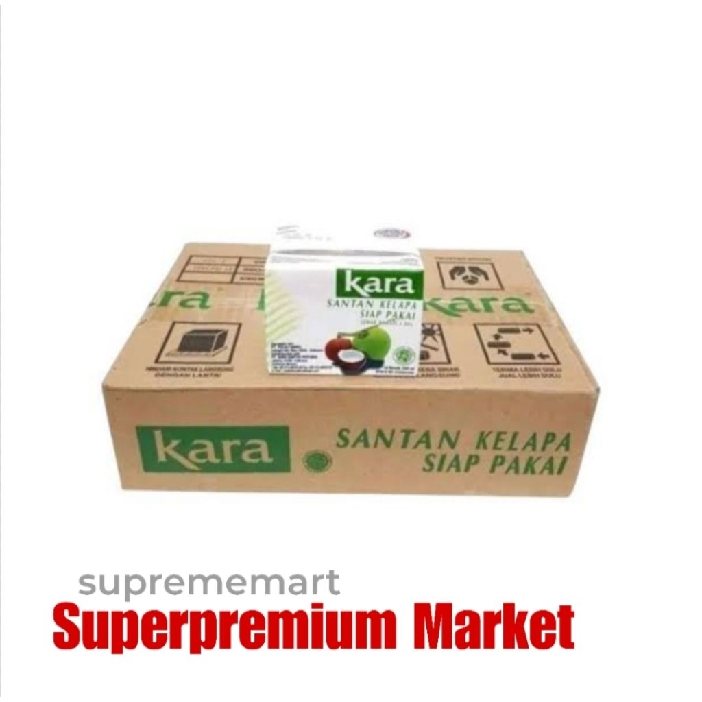 

Kara Santan Kelapa Asli Siap Pakai 10 x 200ml/Karton