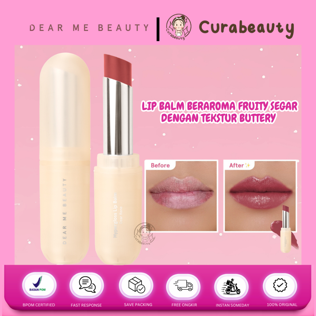 •CURABEAUTY• MANADO DEAR ME BEAUTY HYPERGLOSS LIP BALM